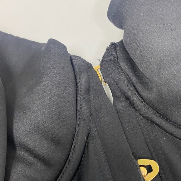 Agent Provocateur Mercy Black Satin Corset AP4 Large - Picture 9 of 13